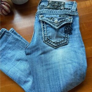 Miss Me Cuffed Capri Jeans size 28